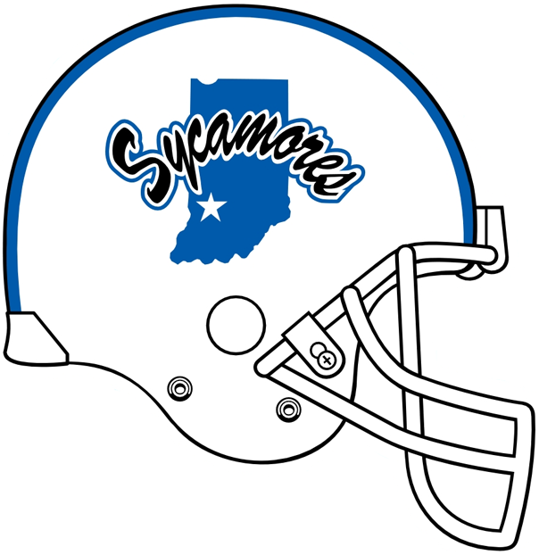Indiana State Sycamores 1991-Pres Helmet Logo v2 diy fabric transfer